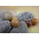 Ronde 12 - Agate folle naturelle (5 pces)